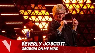 Ray Charles &ndash; 'Georgia on My Mind' ● Beverly Jo Scott | Blinds | The Voice Belgique