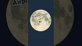 Airplane Transit in front of the Full Harvest Moon. #fullmoon #harvestmoon