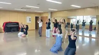 Dance practice by (ညီညွတ်ကတ်ပါမေ )မိုင်မိုးစက်