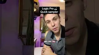 Logic Pro&rsquo;s Quick Sampler! #logicprotips #musicproductiontips #logicprotutorial #logicpro #sampler