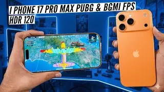 iPhone 17 Pro Max PUBG Test, BGMI 120 FPS  Gaming Review, Best Phone for BGMI 2026