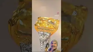 One of the Best Looking Yellow Diamonds I've Seen! The Yellow Sun from Vechler's IG! #shorts #wow