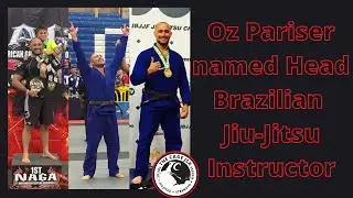 Oz Pariser Named Head Brazilian Jiu-Jitsu Instructor at The Cage JSA