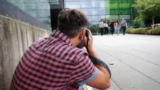Fotoshooting auf dem Campus