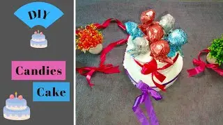 DIY Candy Cake Tower🎂 | Diy Candy Cake Ideas | Simplest And Most Detailed Tutorial | #hoorslife