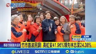 竹市首波民調! 高虹安41.96%領先林志潔24.38% 叫陣國民黨? 陳智菡:白竹市支持度與藍差距小｜記者 王一德 林柏翰│新聞一把抓20260119│三立新聞台