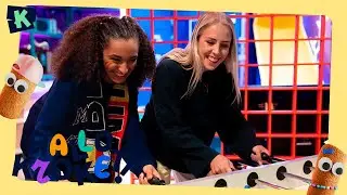 Saar Janssen zet de studio in vuur en vlam! | HALLO KROKET!