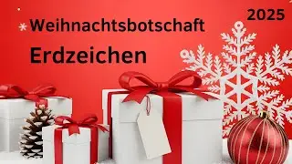 Erdzeichen Steinbock♑️, Stier♉️, Jungfrau♍️ - Welche Botschaft hat die Weihnachtszeit f&uuml;r dich? 🎅