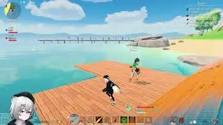 Craftopia with lil bro - EXP Time!