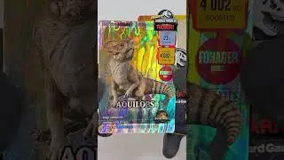 Jurassic World  ROAR !  PANINI TCG   Pack # 83 🦖| New Dino in the Collection