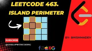 Island Perimeter - Leetcode 462 || Matrix || Beginner Friendly Explanation