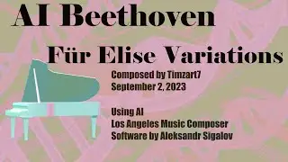 AI Beethoven -- F&uuml;r Elise Variations
