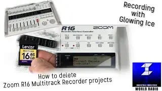 How to Delete Projects on the Zoom R16 Multitrack Digital Recorder