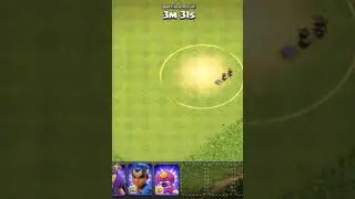 Shrink Trap in Action #shorts #youtubeshorts #coc #cocshorts #clashofclans #viral