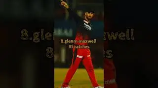 top 10 filders in IPL with most catches 🫡🥶 #cricket #ipl #shorts