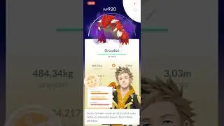IV93 Crypto Groudon nach Giovanni Boss #pokemon #pokemongo #crypto