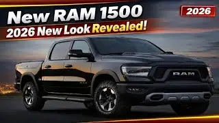 New Ram 1500 2026 new look revealed.