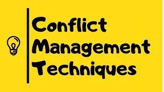 Conflict Management Techniques in Urdu/Hindi