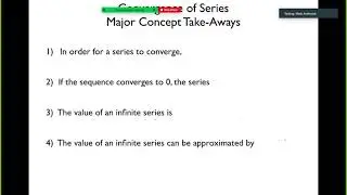 MAT 271 Mon Oct 26: Geometric & p-series, Comparison Intro