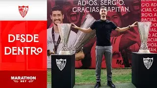 La despedida de Sergio Escudero, desde dentro