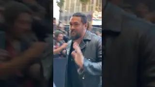 Jason Momoa arrives at The Fall Guy premiere at Dolby Theatre in Hollywood
