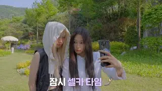 오늘 진짜 가볍고 느낌 좋아요☀️⛱️ | aespa W Korea Photoshoot Behind