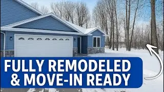 🏡 For Sale: 147 Royal Oak Dr, Balsam Lake, WI | Fully Remodeled Twin Home Tour