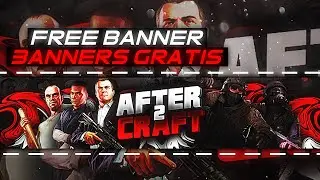 🎁 HAGO BANNERS GRATIS Y DE PAGA 🎁 | Banner Gaming GRATIS para @AfterCraft7 #45