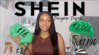 $16 BOTTEGA??? SHEIN DESIGNER DUPES 2022| PRETTY GIRL ON A BUDGET | KAGAN CASH