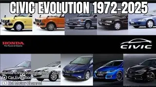 🔴 [EVOLUTION] HONDA CIVIC 1972 - 2025 ZAL MOTOR CHANNEL?!