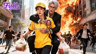 Delivery girl Saved a Stranger from a Fire—Then the Hidden Billionaire CEO and proposed to her!