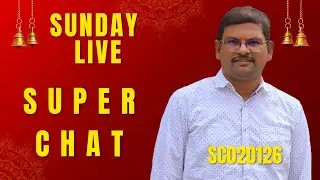 Super Chat | Sunday Live | astrochinnaraj | SC020126 | tamil astrology