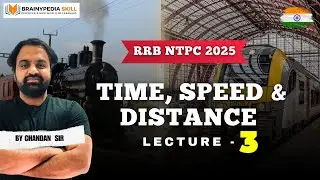 Time, Speed & Distance Lec-3 | Chandan Sir |Master Important TSD Concepts for #rrbntpc #rrb in Hindi