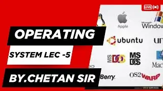 Operating System Lecture  - 5  | MCA 2025 | NIMCET + PU-CET|VIT|CUETPG|MUST WATCH