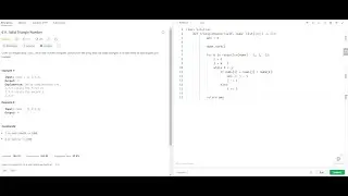 Bloomberg Interview Question - Valid Triangle Number- Leetcode 611- Python