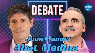 Guillermo Moreno con Juan Manuel Abal Medina en 
