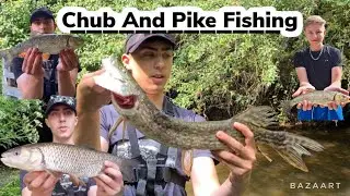 Fishing For Big Chub And Pike (Non Stop Action!)