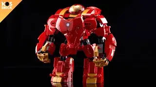 Lego Ironman Hulkbuster V.2 - Iron Man Hall of Armor (Tutorial)