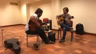 Alfredo Almeida com Yamandu Costa
