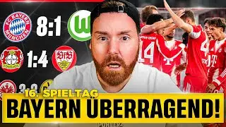 Bayern zerlegt Wolfsburg 8:1 ⚡ Fanflucht in Leverkusen! | VOLLSPANN #16