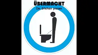 &Uuml;BERMACHT - Im Stehen pissen (Deutschrock, Metal, Rockmusik)