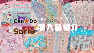 【サンリオ】*セリア＆キャンドゥ購入品紹介 /  100円で買えるレアシール*