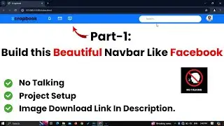 How To Make A Website Like Facebook Using HTML And CSS | Social Media Website Design Step By Step