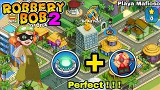 Robbery Bob 2 #1 : Playa Mafioso Cassie Costume Use Teleportation Mine, Noisemaker