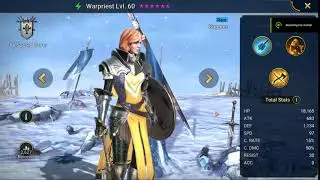 Raid Shadow Legends Hero Showcase Warpriest lv 60
