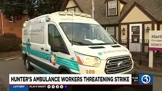 Hunters Ambulance threatens work stoppage after stalled contract negotiations