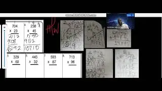 3 by 2 Digit Multiplication