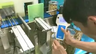 nuts jars vacuum seaming machine automatic seamer with N2 flushing function