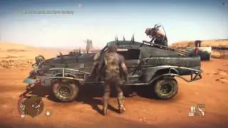 Mad Max Free Roam Gameplay #5 - Sand Storm (Mad Max Single Player Free Roam PS4)