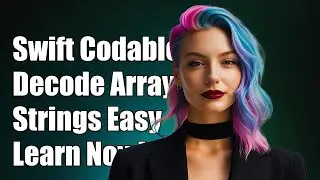 Swift Codable/Decodable: How to Decode an Array of Strings Easily
